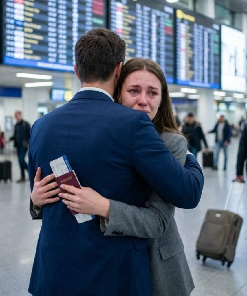 Am plâns în timp ce îl duceam pe soțul meu la aeroport pentru jobul lui de doi ani în străinătate, apoi m-am întors acasă și am transferat totul
